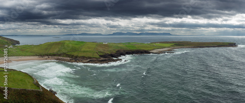 irish coastal panorama