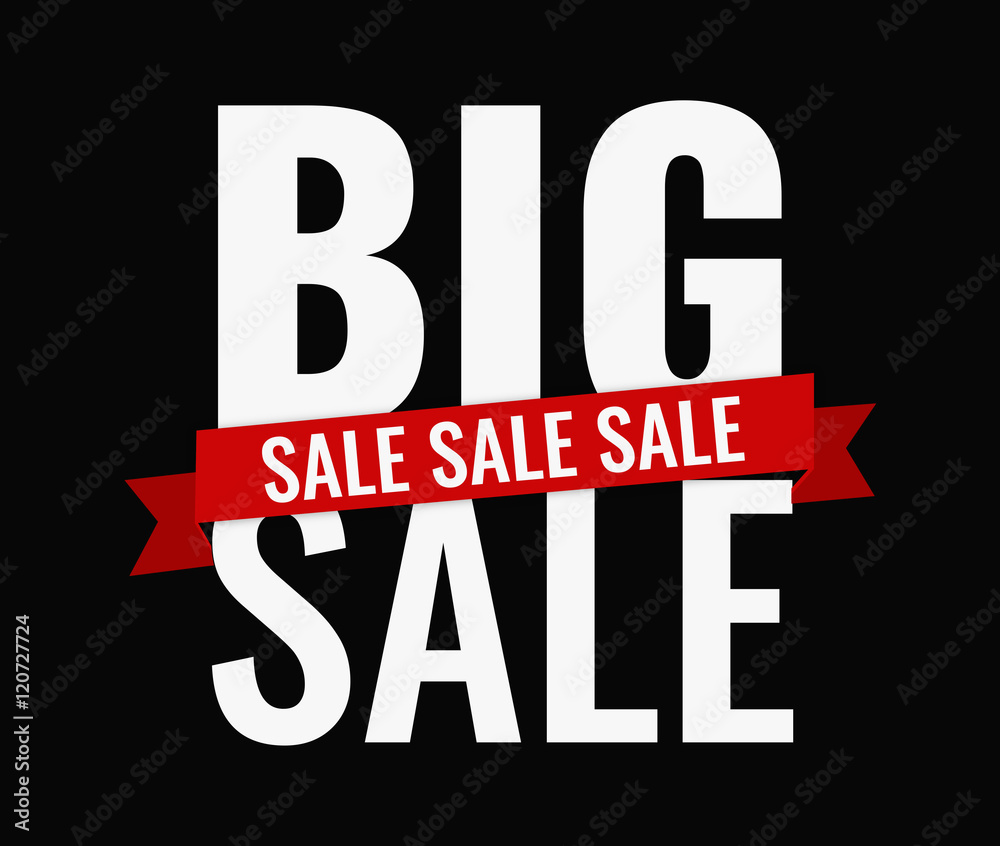 big sale bold letters design big sale bold letters design