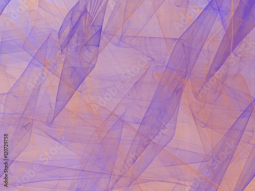 Purple abstract fractal with beautiful waves