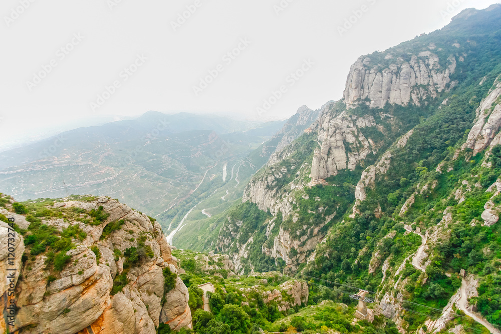 Montserrat mountains, Spain