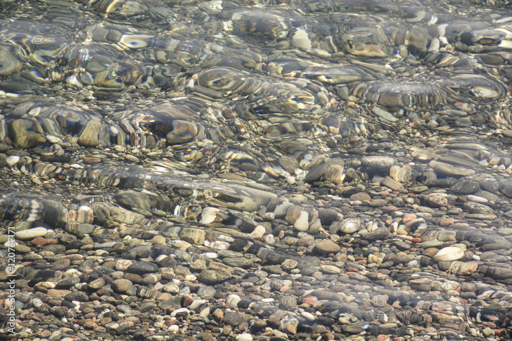 stones in water stones in water