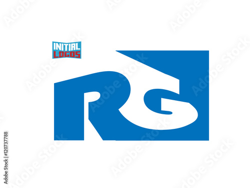 RG Initial Logo for your startup venture