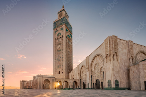 Casablanca mosque of Hassan 2 photo