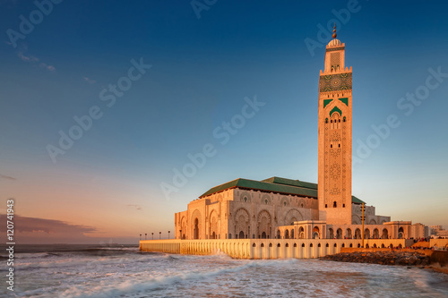 Casablanca mosque of Hassan 2 photo