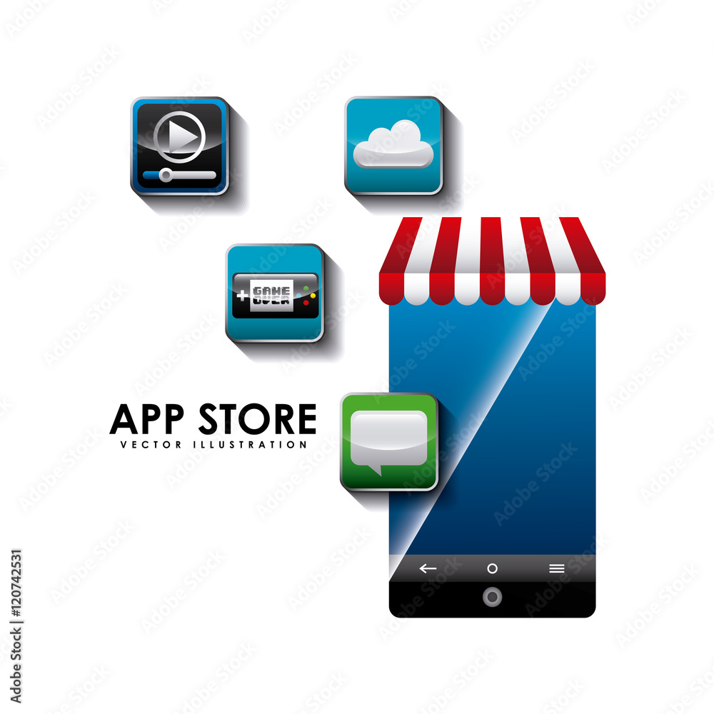 app store set icons vector illustration design app store set icons vector illustration design