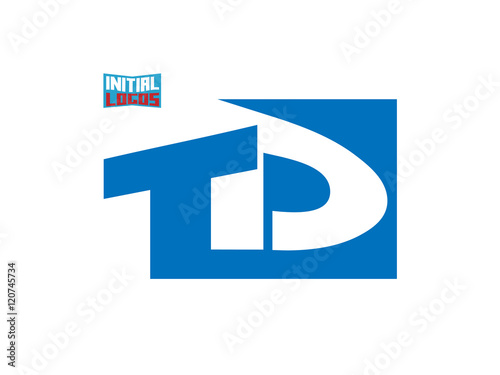 TD Initial Logo for your startup venture Free Download TD Initial Logo for your startup venture - GFXLoad