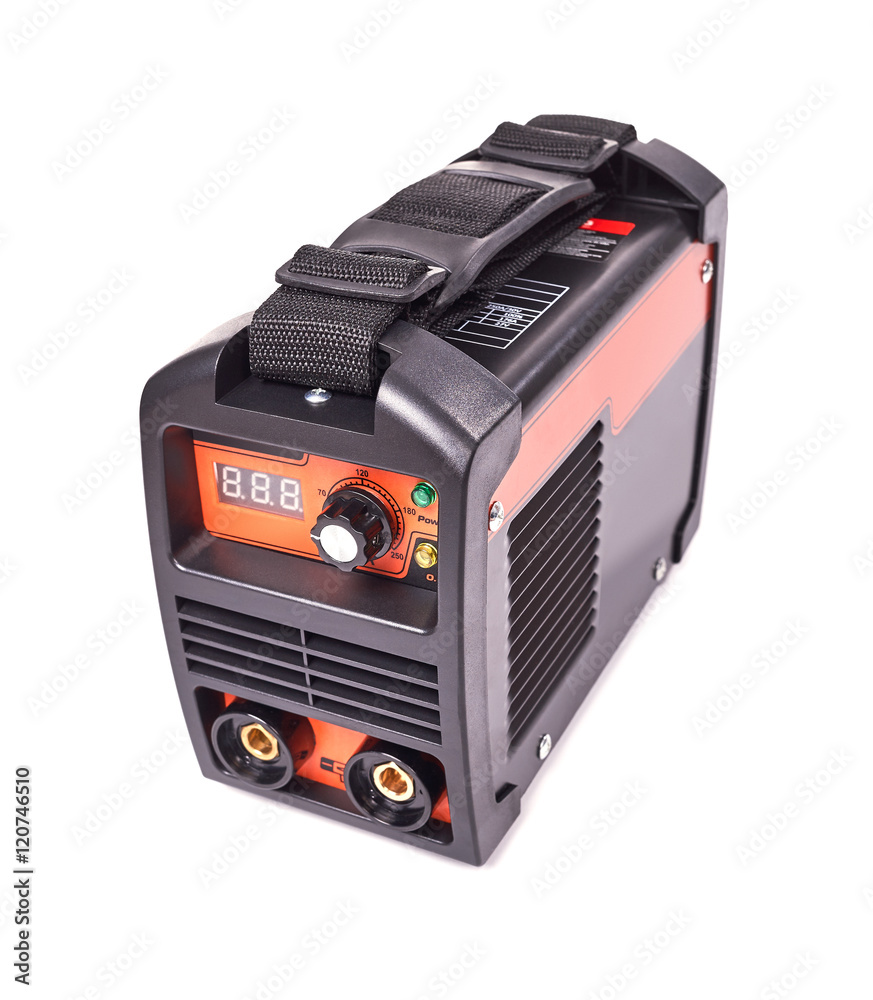 Fototapeta premium Welding machine isolated on white background