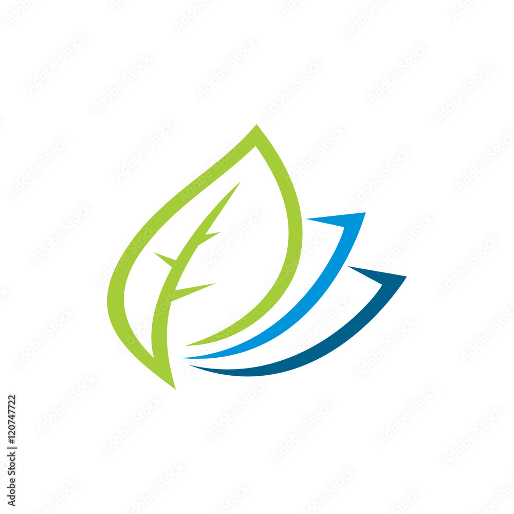 Money Leaf Logo Image Vector Icon Money Leaf Logo Image Vector Icon