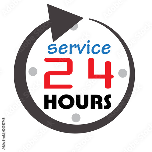 service and support for customers around the clock