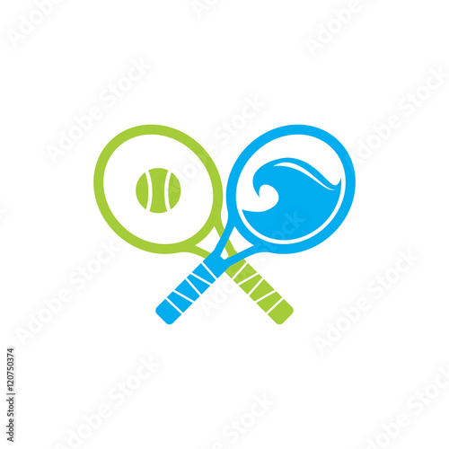 Wallpaper Mural Beach Tennis Logo Vector Icon Torontodigital.ca