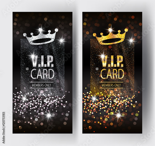 Sparkling gold and silver background
