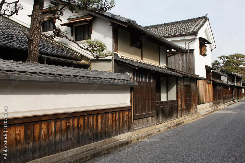 近江八幡市の町並