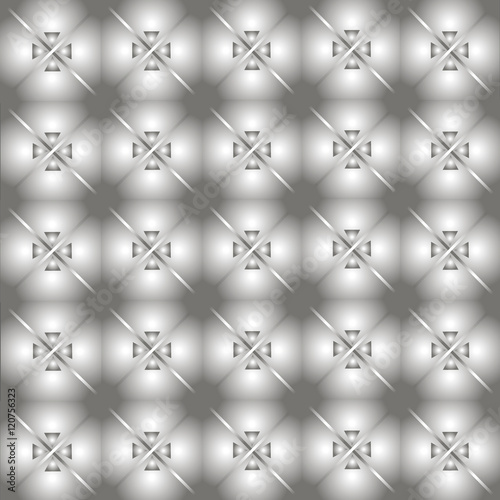 Diamond shaped colorful seamless pattern with intersection dots. Repetitive background for wrapping paper. Template