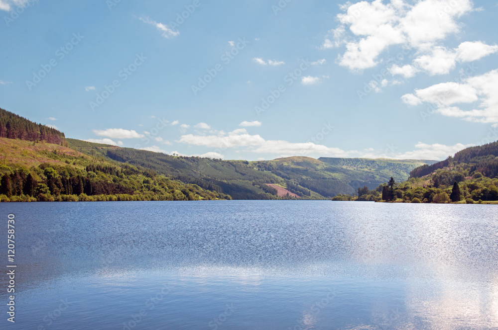 Talybont reservoir scenery.

A view of the scenery around Talybont reservoir in Wales, UK.