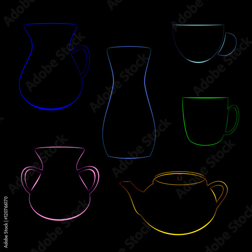 tableware color