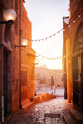 Obraz na płótnie Old city Jaffa near Tel-Aviv, Israel