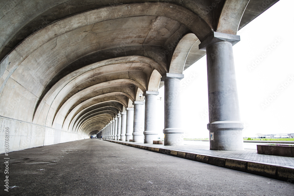 Fototapeta premium 日本 北海道 防波堤