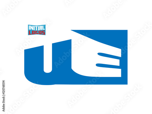 UE Initial Logo for your startup venture