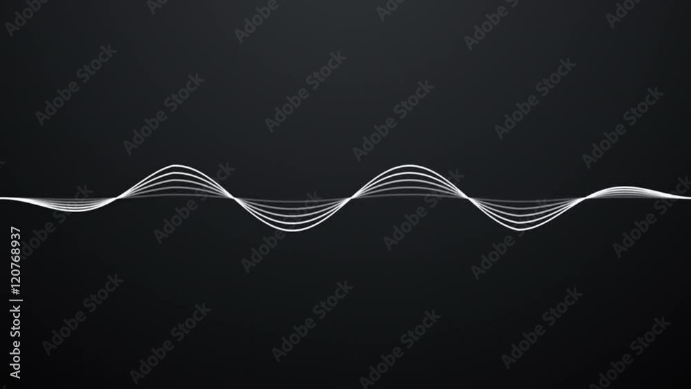 White waveform