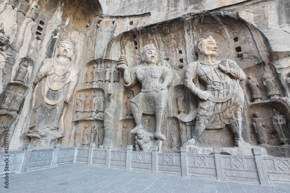 Luoyang The Buddha of Longmen Grottoes in China