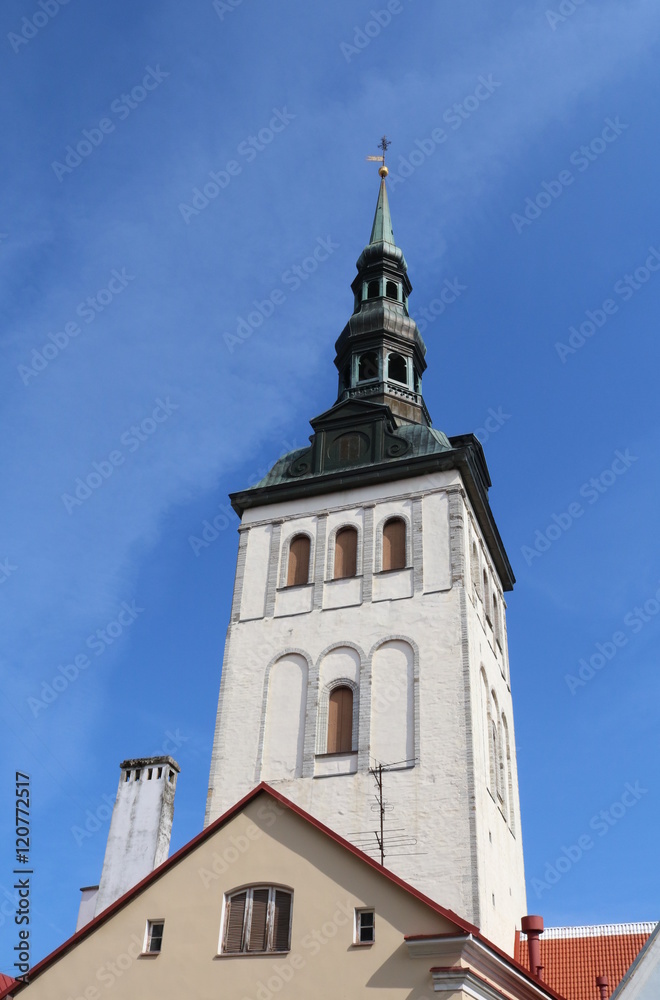 Tallinn, Turm der St. Nikolaikirche