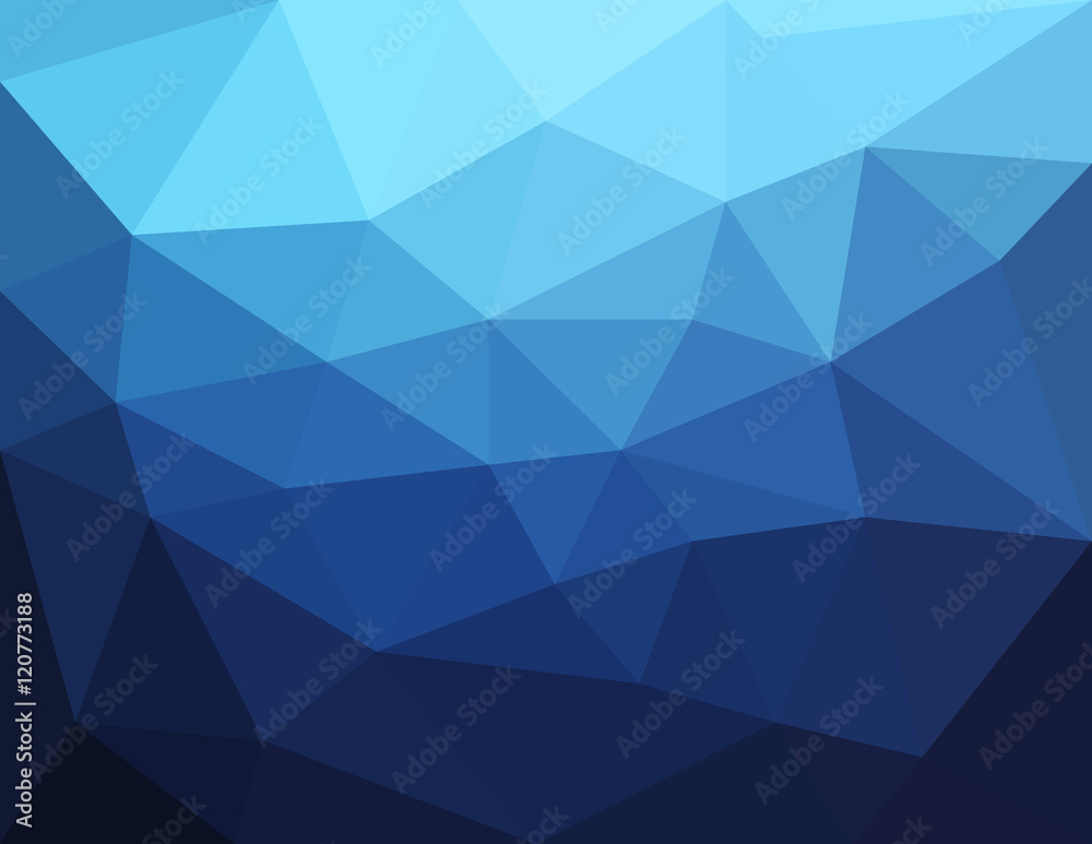 Fototapeta premium Polygon abstract background vector