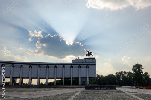 Victory Park at sunset