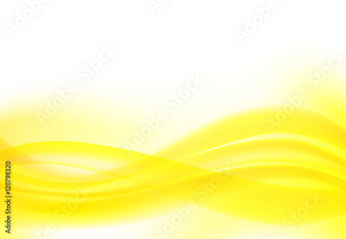 abstract wave background yellow