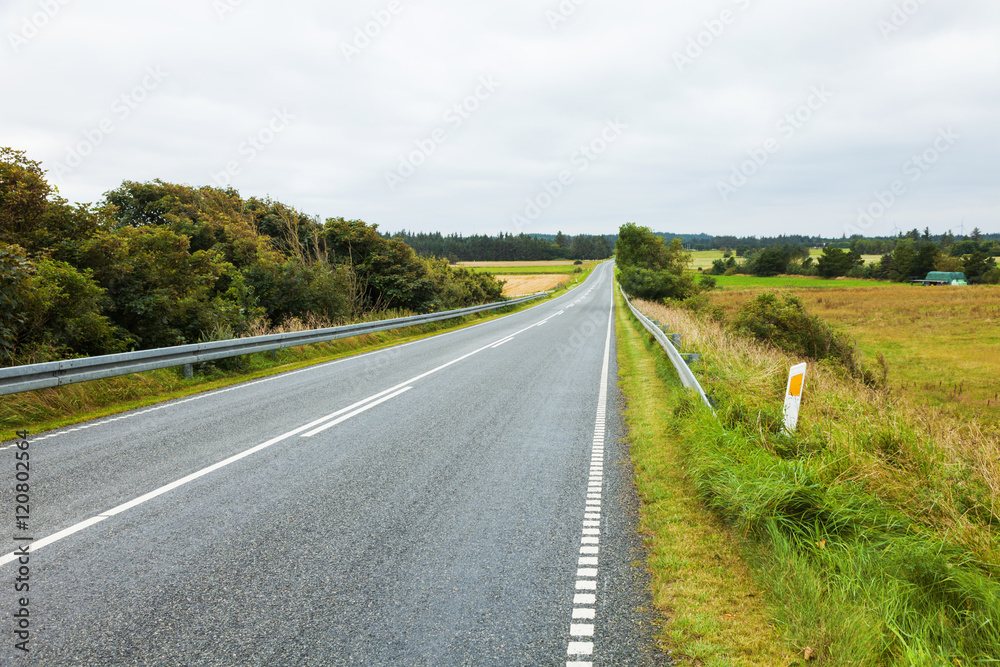 Obraz premium road in the countryside