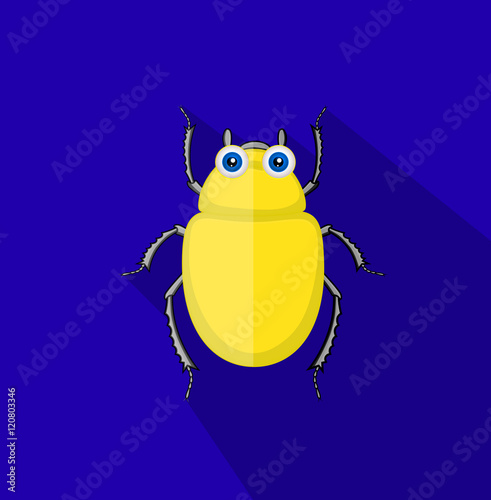 Funny Comic Beetle Insect
