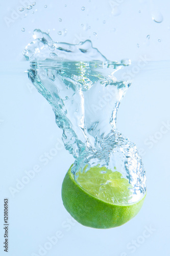 Lemon splashing