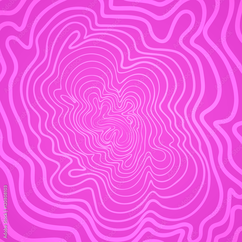 Deformed spiral pink
Continuous circular strongly deformed spiral pattern made by hand. The upper layer can change the color Deformed spiral pink
Continuous circular strongly deformed spiral pattern made by hand. The upper layer can change the color