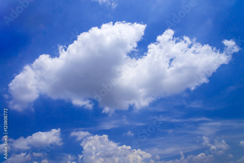 Fototapeta Naklejka Na Ścianę i Meble -  blue sky with cloud background