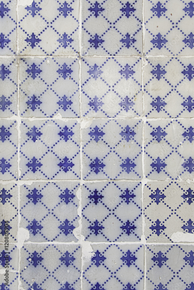Typical decorative tiles