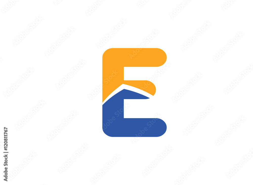 Abstract icon based on the letter e
Abstract icon based on the letter e