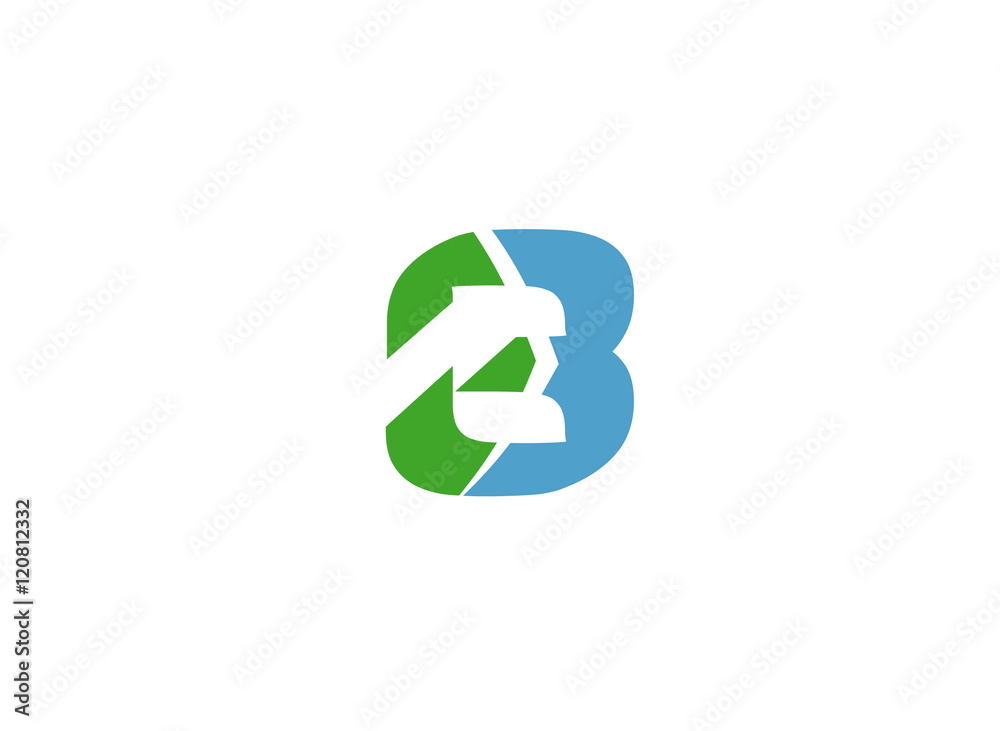 Number three 3 logo symbol design template elements
Number three 3 logo symbol design template elements