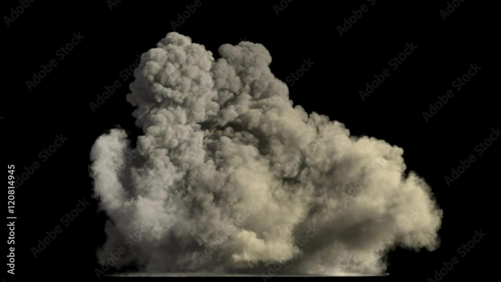 Explosion with alpha mask