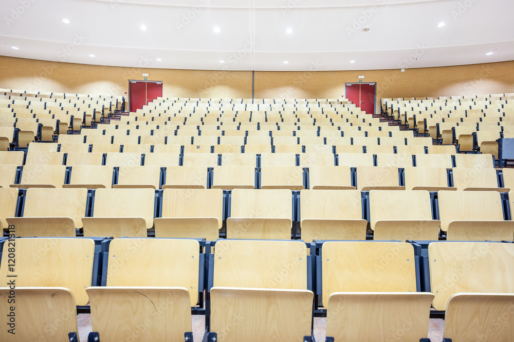Naklejka premium auditorium whit stairs