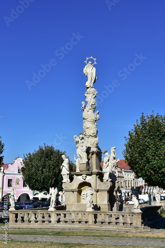 Photos Telc, Czech Republic - Unesco city, Marian, column, build, in, 1716-1720