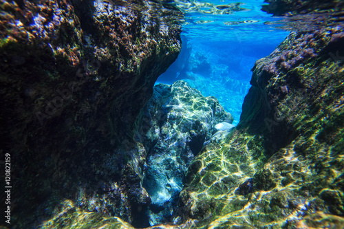 Cave Underwater