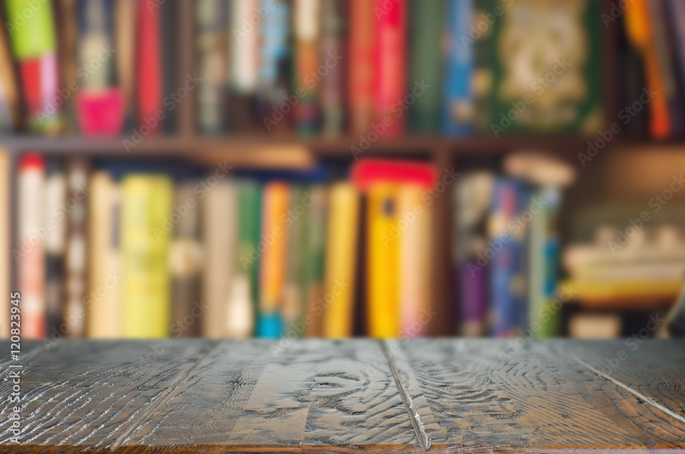 Naklejka premium Bookshelf