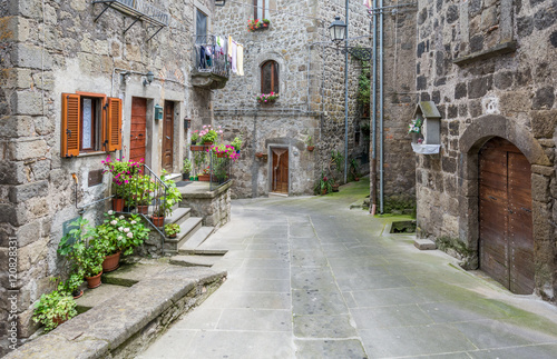 Fototapeta Naklejka Na Ścianę i Meble -  Vitorchiano, medieval rural village in Viterbo Province, Lazio (Italy)