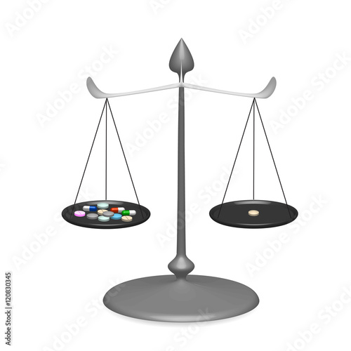 tablets on the scales