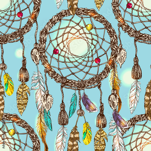 illustration of dreamcatcher