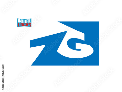 ZG Initial Logo for your startup venture Free Download ZG Initial Logo for your startup venture - GFXLoad