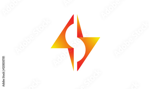 Free Download Arrow  letter S logo - GFXLoad