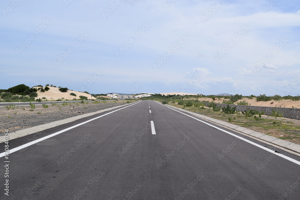 asphalt highway road