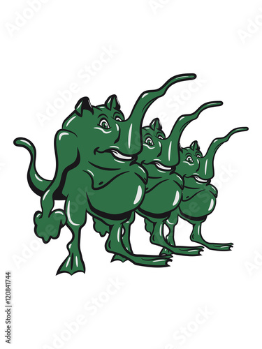 Foto Monster funny proboscis thick