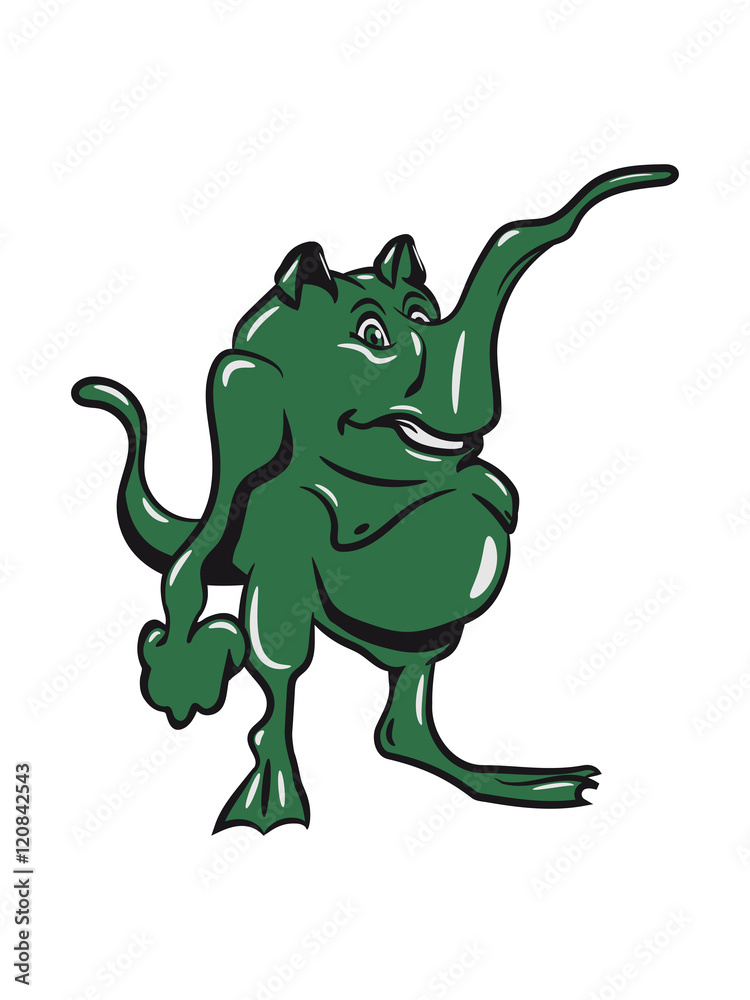 Obraz premium Monster funny proboscis