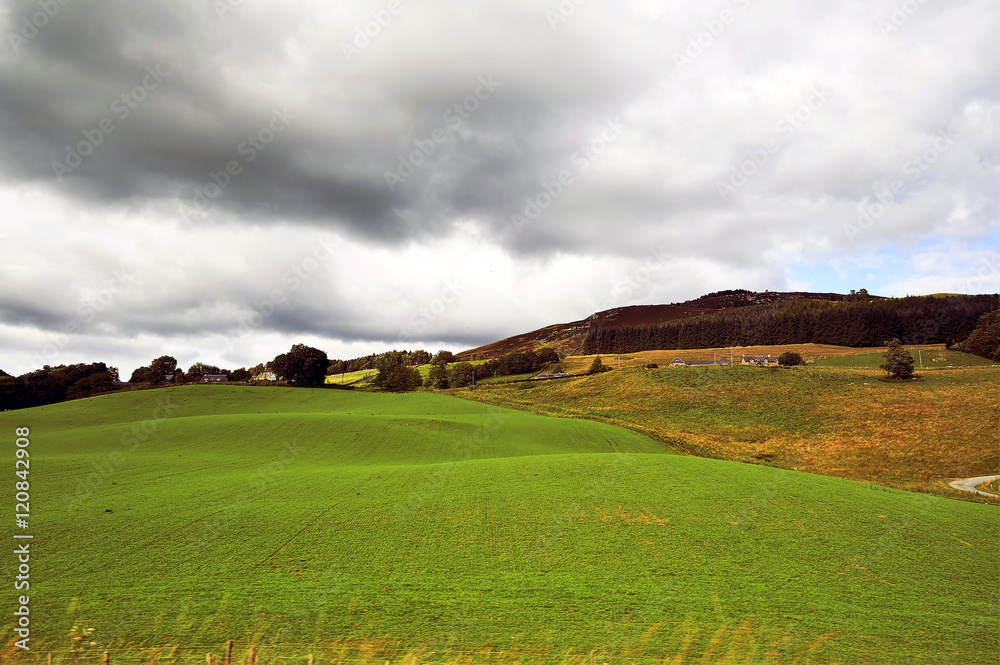 Obraz premium landscapes and villages of the highlands, Scotland